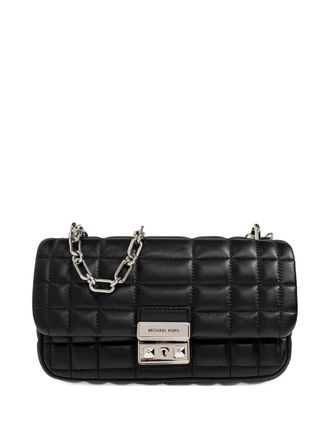 Michael Michael Kors large Tribeca quilted leather shoulder bag - women - Lamb Skin - One Size - Black