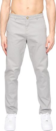 Crosshatch Heren Roysden Chinos (Lichtgrijs)
