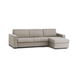 Talamo Italia Sofa Cama Dabala, Sof&aacute; De Esquina, 100% Made In Italy, Sof&aacute; Con Apertura Giratoria, Con Contenedor Reversible Peninsula, Con Reposabrazos Delgados, Cm