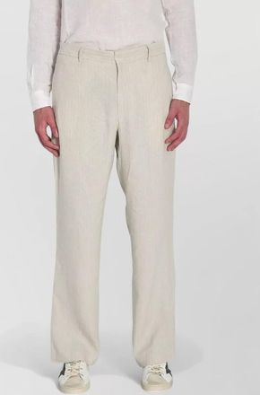 Barena herringbone wide-leg trousers