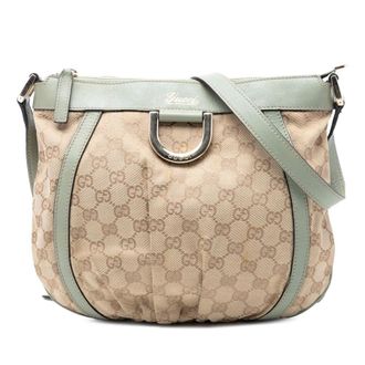 Gucci Pre-owned Gucci GG Canvas Abbey D Ring Crossbody Unisex 60XVM7975K7LZYBS