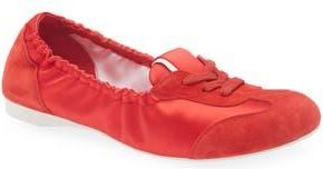 Jeffrey Campbell Stepper Flat in Red Combo at Nordstrom Rack, Size 7.5