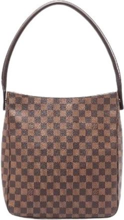 Louis Vuitton Pre-owned Shoulder Bags, female, Brown, Size: ONE SIZE Pre-owned Vintage Canvas Shoulder Bag