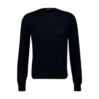 Tom Ford Classic Crew-Neck Knitwear - male - Tom Ford - Round-neck Knitwear - Black - M - Knitwear