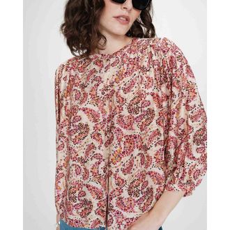 Grace & Mila Bedrukte blouse met 3/4-mouwen VEZIA