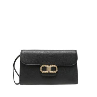 Ferragamo Clutches, female, Black, Size: ONE SIZE Bag Ferragamo