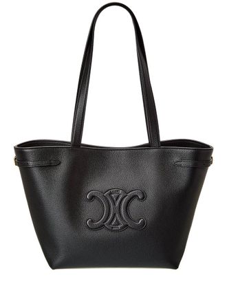 Celine Celine Cabas Anais Small Leather Tote