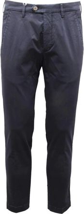 Michael Coal Heren, Broeken, Blauw, Maat: W33 Katoen