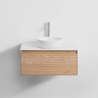 Sklum Sklum - Conjunto De Mueble De Ba&ntilde;o En Madera De Fresno Tedrik