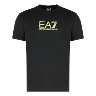 Emporio Armani Emporio Armani Ea7, Hombre, Camisetas, Negro, Talla: L