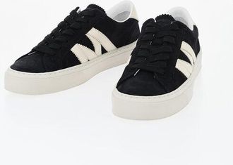 Moncler Suede Sneakers MONACO With Contrast Details size 39,5