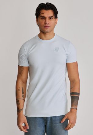 Siksilk Camiseta Essentials Azul para Hombres XXL