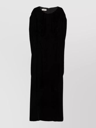 Alberta Ferretti velvet maxi dress