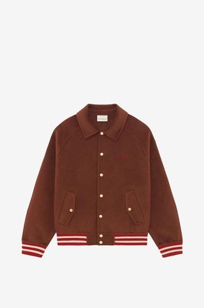 Dr&ocirc;le de Monsieur Bomber mit Hemdkragen aus Wolle Dr&ocirc;le