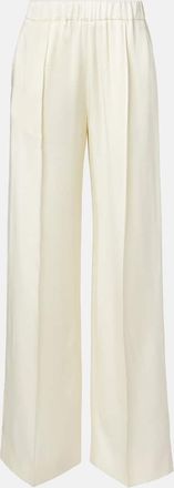 Jil Sander Pantaloni a gamba larga in raso