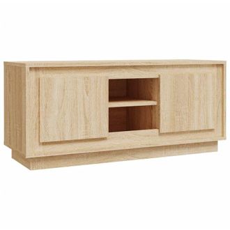 vidaXL Vidaxl - tv Cabinet Sonoma Oak 102x35x45 cm Engineered Wood