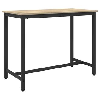 vidaXL Mesa Roble Sonoma 100 X 50 X 76,5 Cm Vidaxl