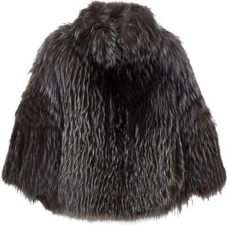 s.w.o.r.d High Collar Fox Fur Jacket