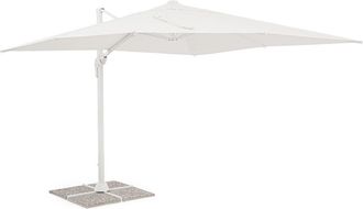 BIZZOTTO Premium Ampelschirm Vega 360&deg; 300 x 300 cm - Weiss