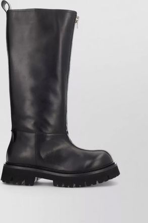 Moschino leather ankle boots