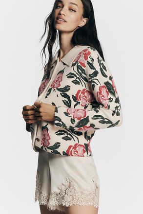 NVLT Knit Floral Jacket