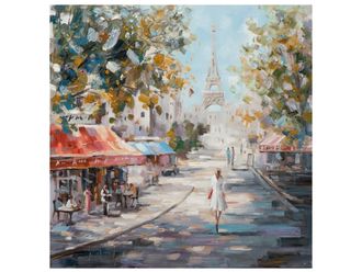 Schubiger M&ouml;bel Bild Spaziergang in Paris 1