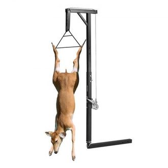 OEM Polipasto De Enganche Para Cami&oacute;n, Carga 136 Kg, Gr&uacute;a Para Caza De Ciervos Con Receptor De 5 Cm, Eje Giratorio De 360&deg; Y Altura Ajustable, Incluye Cab