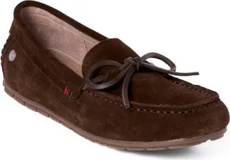 Minnetonka Moc Toe Loafer in Dark Chocolate at Nordstrom, Size 9.5