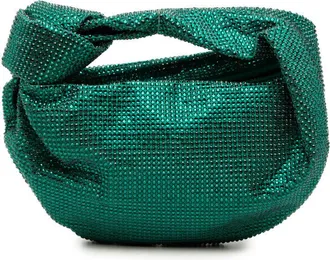 Bottega Veneta Pre-owned Bottega Veneta Mini Crystal Embellished Satin Jodie Ladies 2ETA5WID0VDJVCA3
