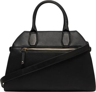 Guess Yulia Small Satchel - Dames - Handtassen - Zwart - ONE Size - Tassen