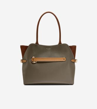 Cole Haan Womens Vivianne Tote Bag - Green