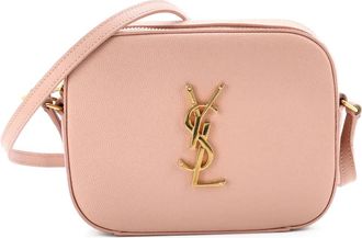 Saint Laurent Borsa a tracolla piccola con monogramma - Rosa