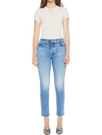 Mother The Tomcat Flood Jeans In Tasty Waves