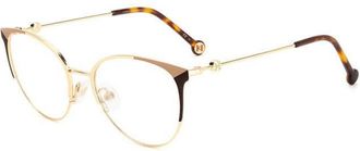 Carolina Herrera HER 0115 001Q 00 Gold/Brown 54mm