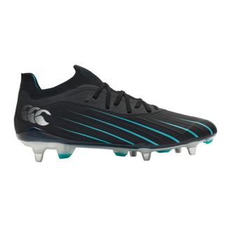 Canterbury Of New Zealand Unisex Volwassen Speed Falcon 2.0 Elite Soft Ground Rugbyboots (Zwart/Groen)