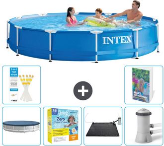 Intex Piscina Con Estructura Redonda - 366x76 Cm - 7-piezas S60