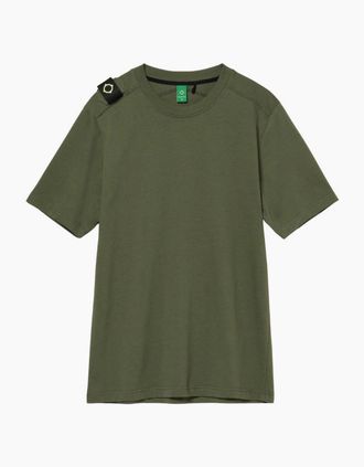 Mastrum Mens Ma.Strum Faro SS T-Shirt Bronze Green - Size: 38