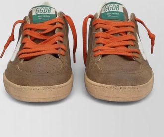 Golden Goose suede sneakers star patch rubber sole