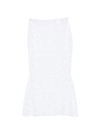 Os&eacute;ree Bridal o Lover Lace Long Skirt