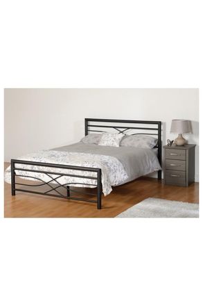 Seconique Kelly 5 King Bed in Black