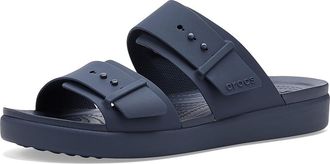 Crocs Brooklyn Buckle Low Low Womens Shoes Navy : 10 M, Synthetic