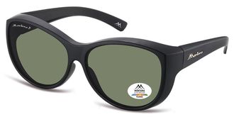 Montana Eyewear FO8 Polarized FO8A Mens Sunglasses Black Size 62