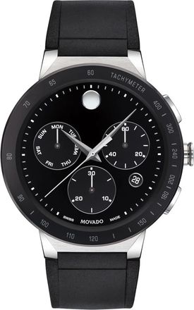 Movado Mens Black dial Watch