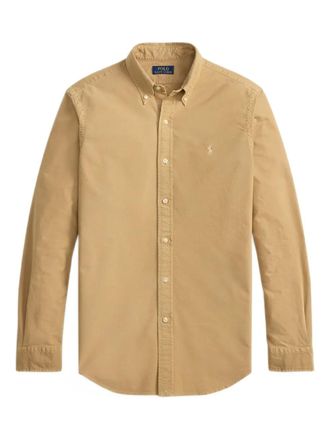 Polo Ralph Lauren garment-dyed shirt - Neutrals