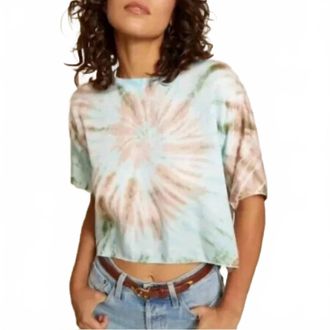 Nation Ltd Nadia Crop Tee In Dreamsicle