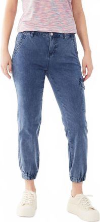 FDJ Olivia Lightweight Denim Jogger In Medium Wash