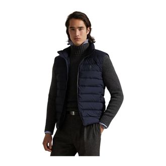 Polo Ralph Lauren Waistcoats, male, Blue, S, The Colden Packable Down Vest