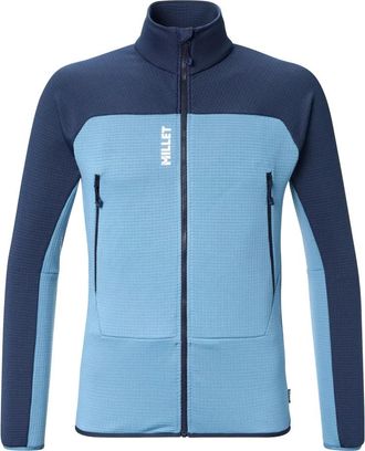 Millet Fusion Grid Jacket - Heren - Windbreakers - Blauw - M - Polyester - Fitness