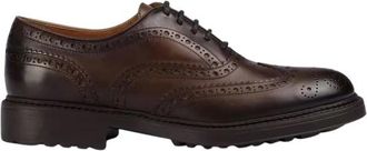 Doucal's Dovetail Brogue Lace-up - - Shoes - Uomo - Marrone - 41 EU