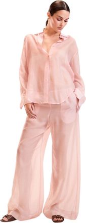 Cynthia Rowley Salina Sheer Shirt